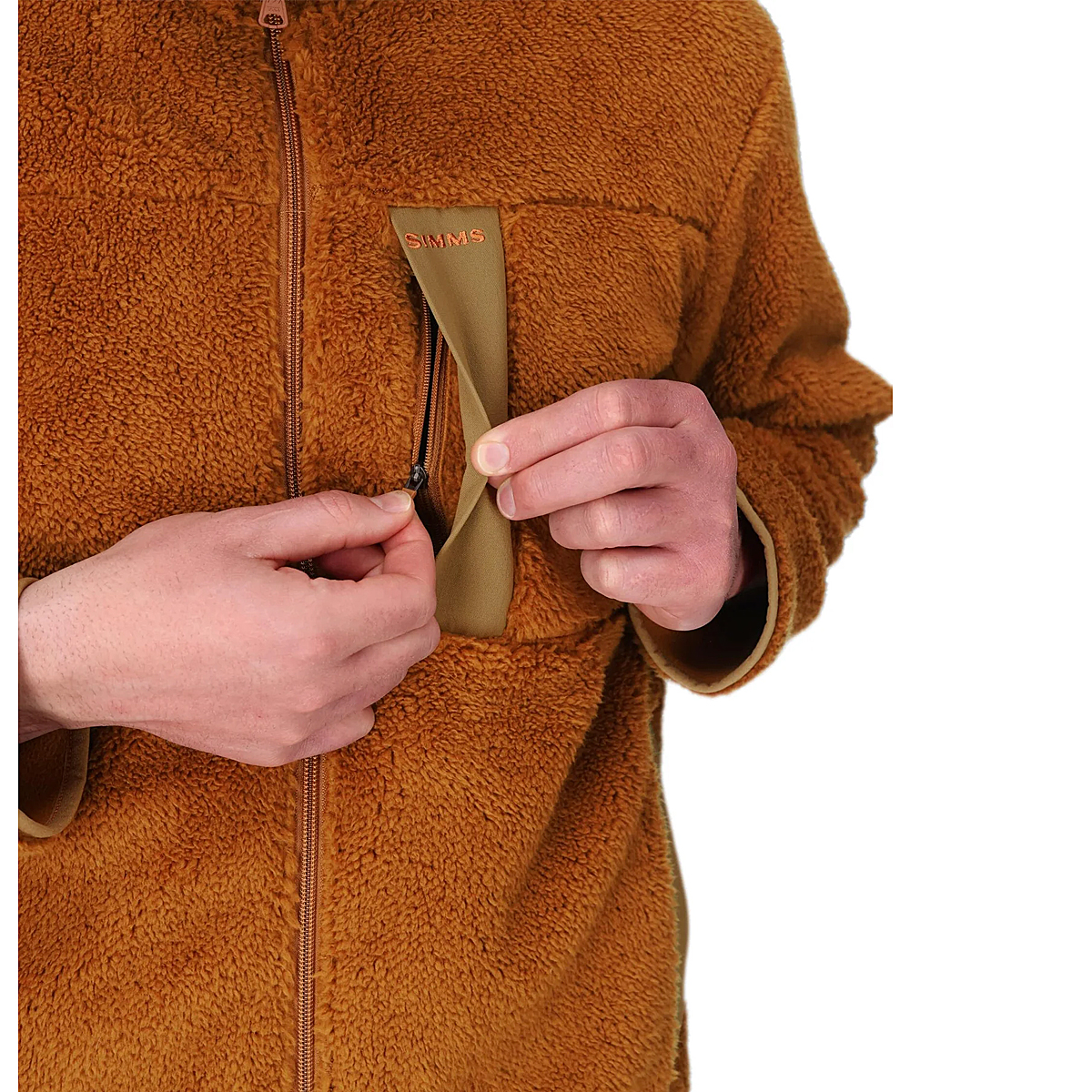 Куртка Simms Coldweather Fleece Black S фото 4