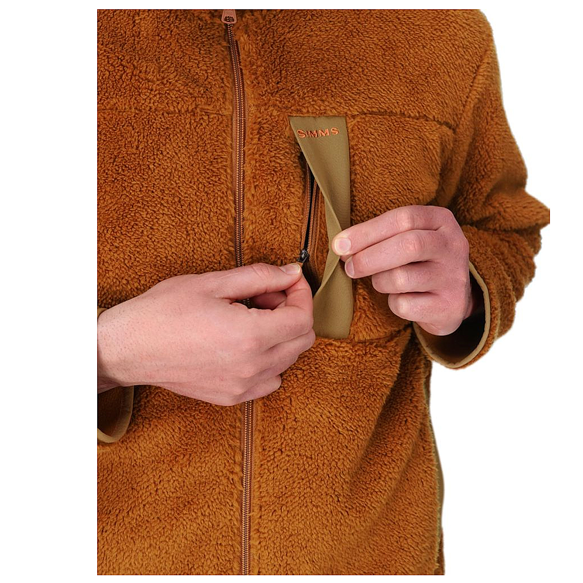 Куртка Simms Coldweather Fleece Stone L фото 4