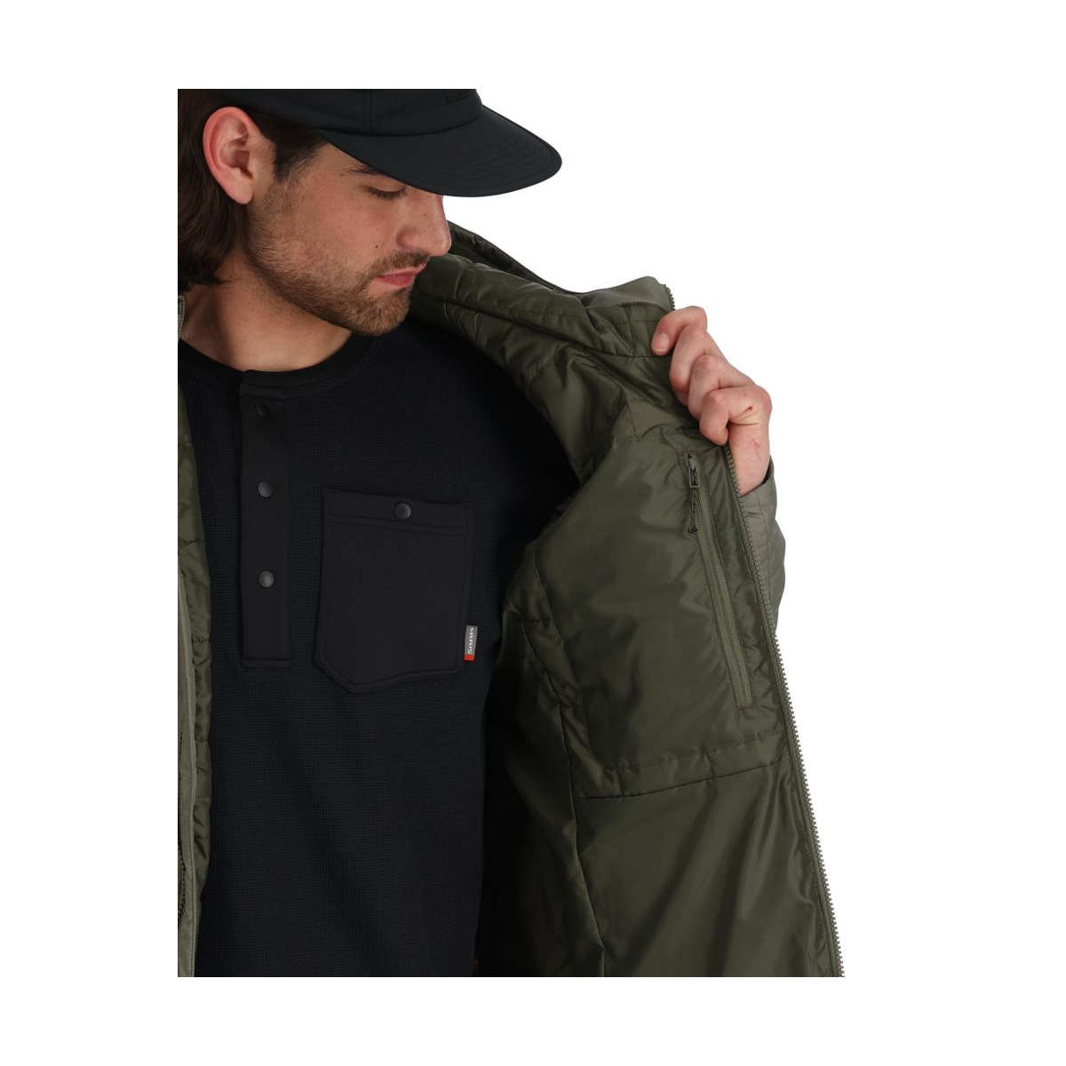 Куртка Simms Fall Run Hoody New Smokey Olive M фото 4