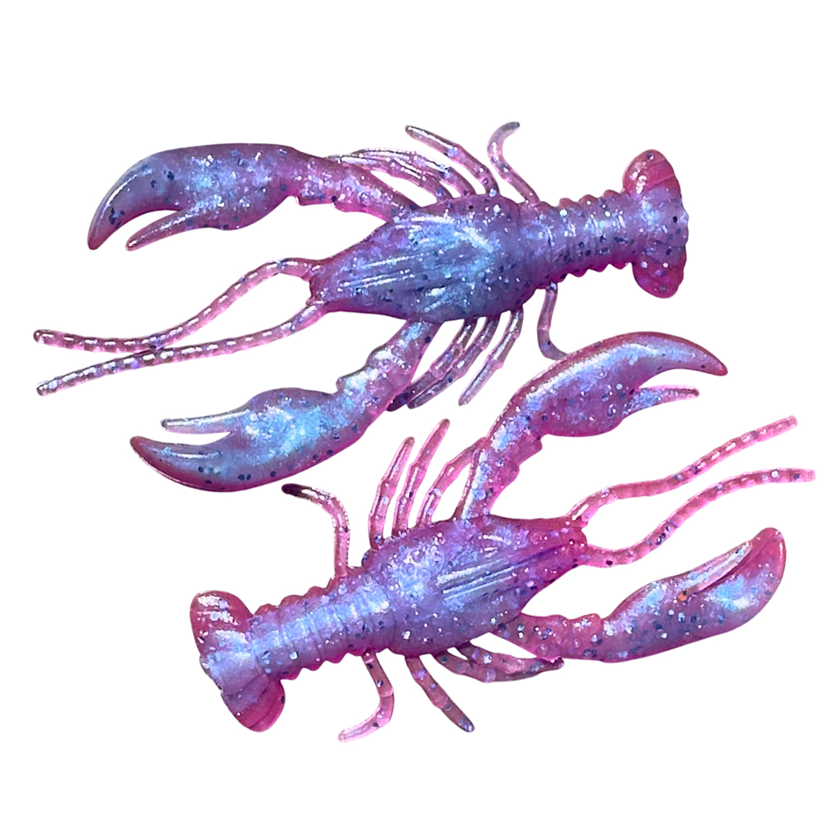 Силикон Angry Baits Kraken 1.2" 9pc #51 Clear Morning Dawn UV