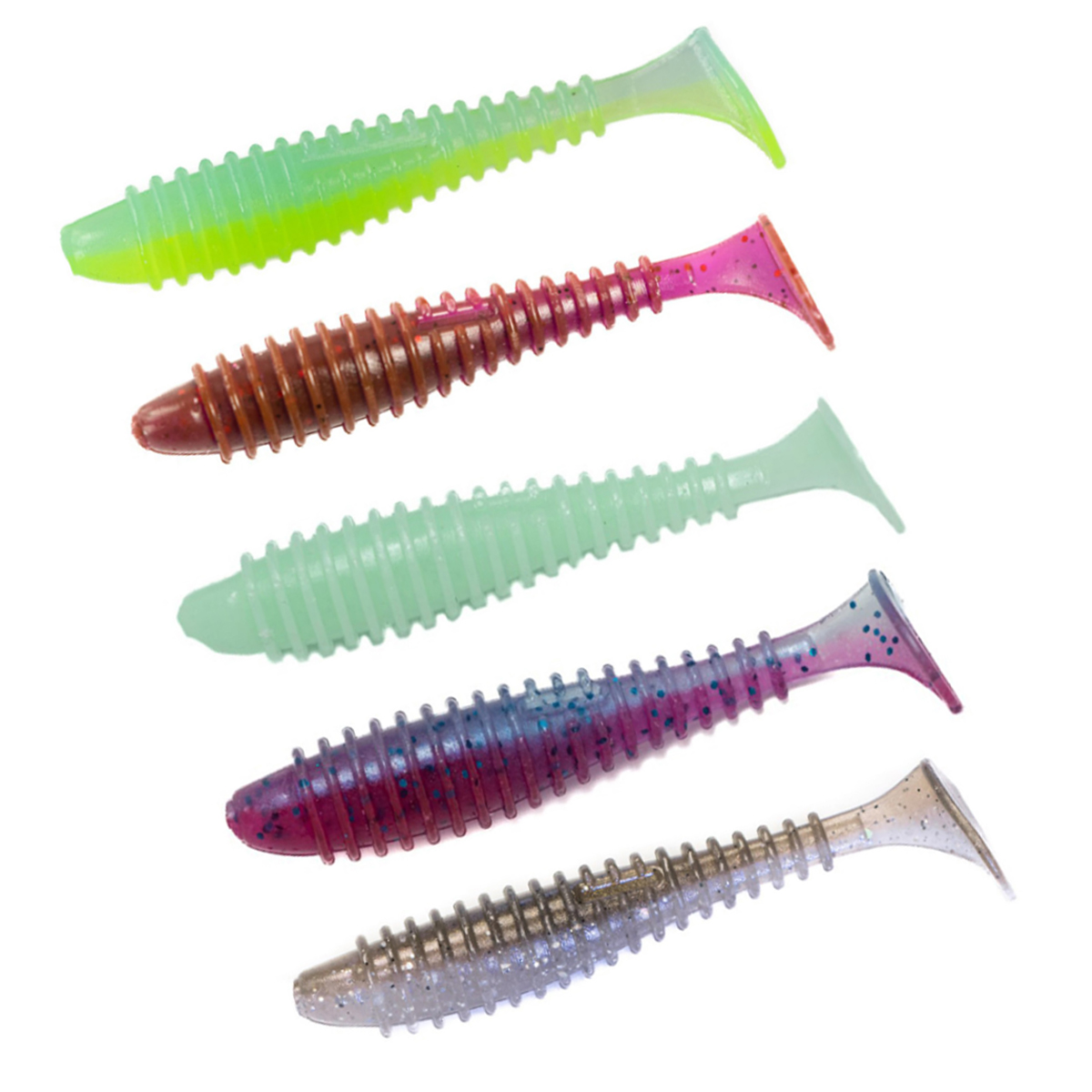 Силикон Angry Baits Fatik 2.8" 5pc #42 AB MIX6