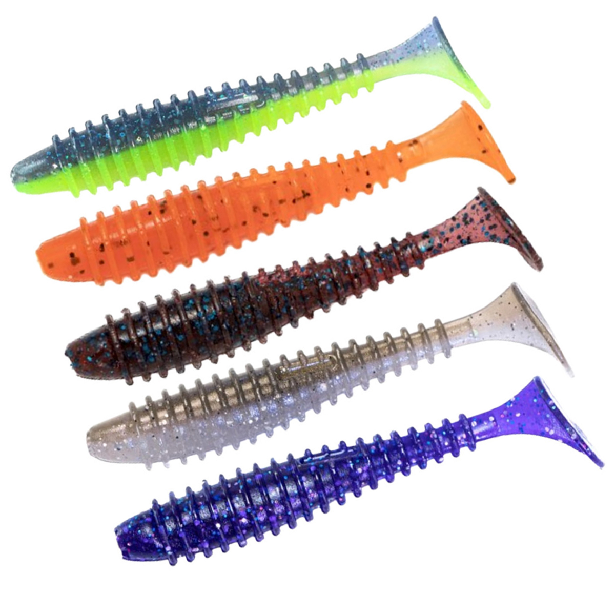 Силікон Angry Baits Fatik 2.8" 5pc #43 AB MIX7