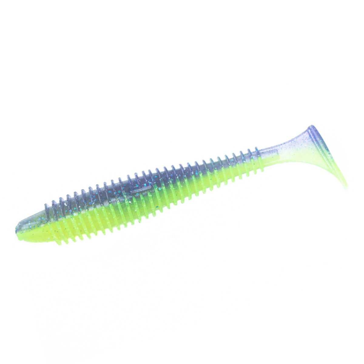 Силикон Angry Baits Fatik 3.8" 4pc #05 Acid Violet UV