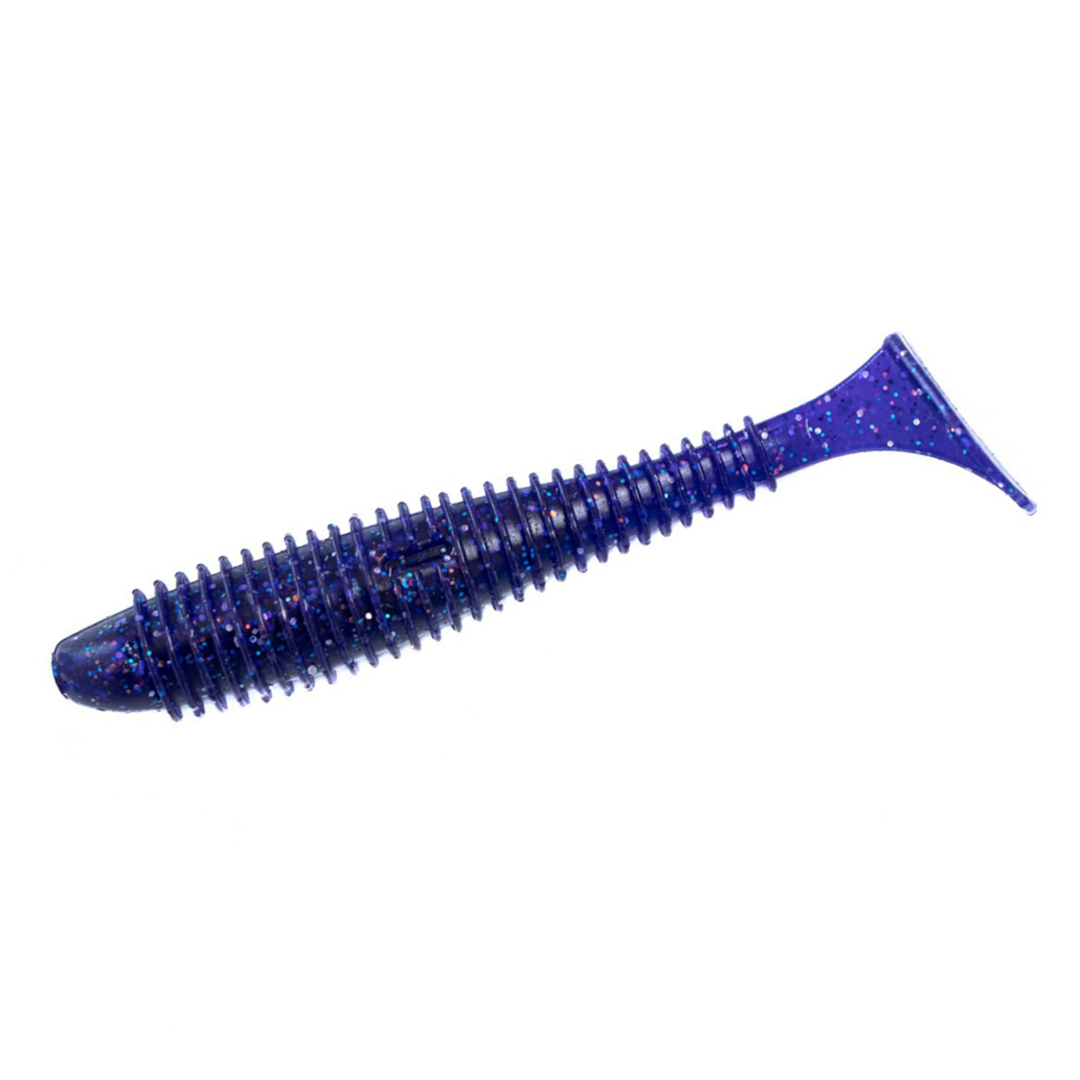 Силикон Angry Baits Fatik 3.8" 4pc #02 Violet UV