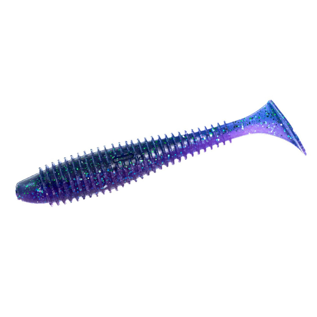 Силикон Angry Baits Fatik 3.8" 4pc #50 June Bug UV