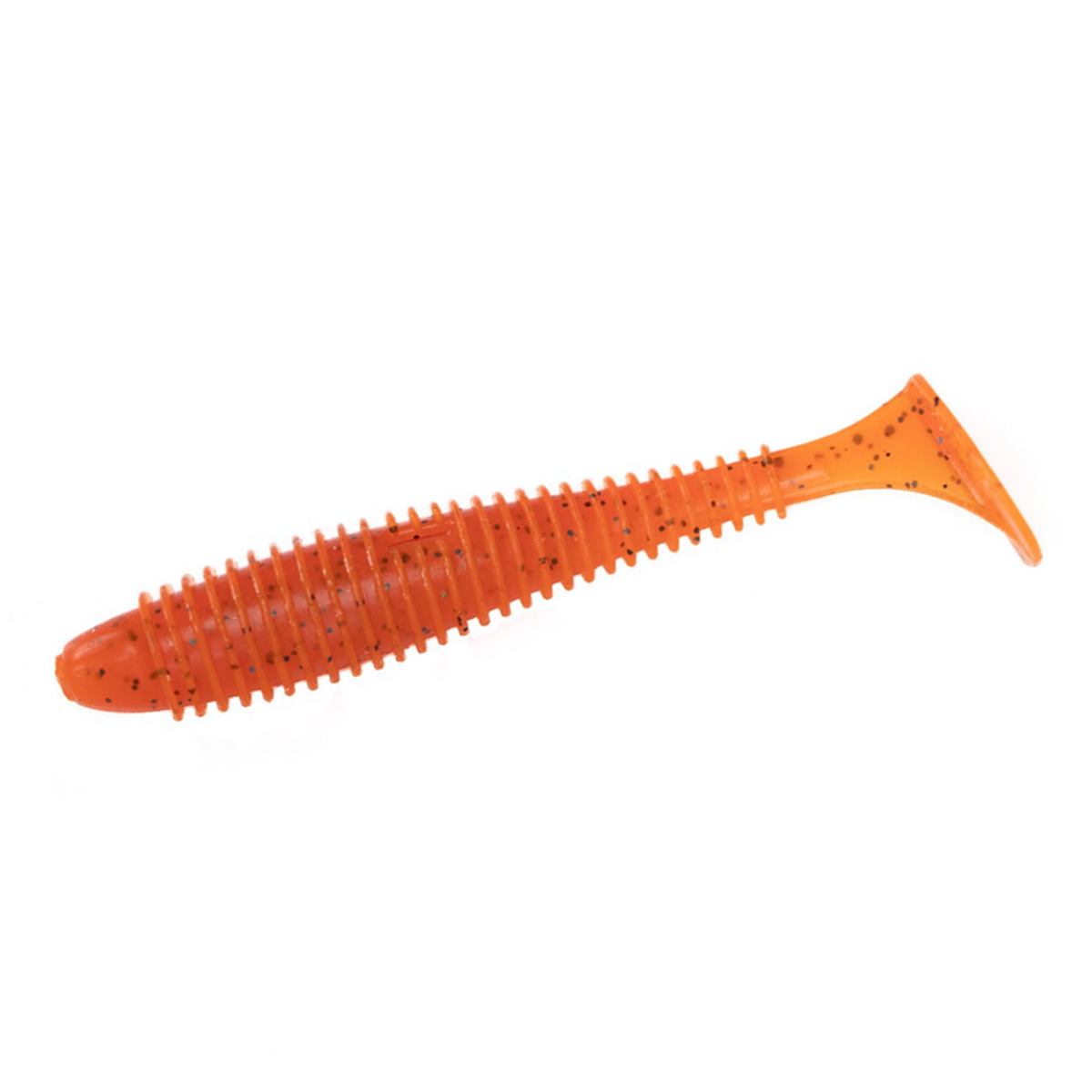Силикон Angry Baits Fatik 3.8" 4pc #18 Hot Carrot UV
