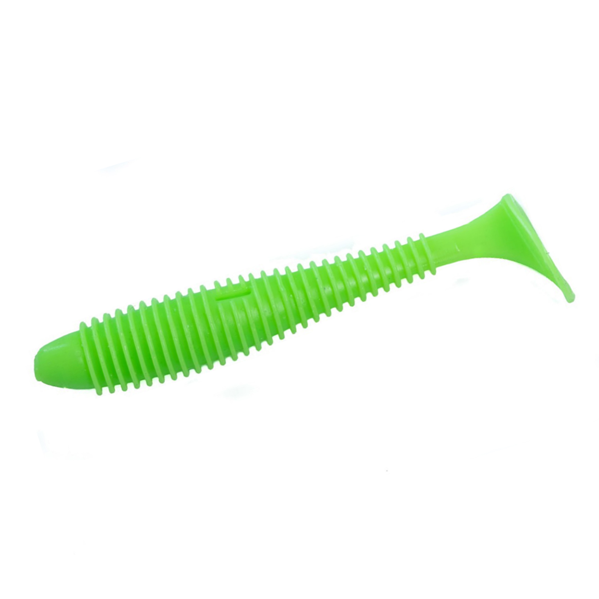 Силікон Angry Baits Fatik 5.8" 2pc #10 Acid Green UV