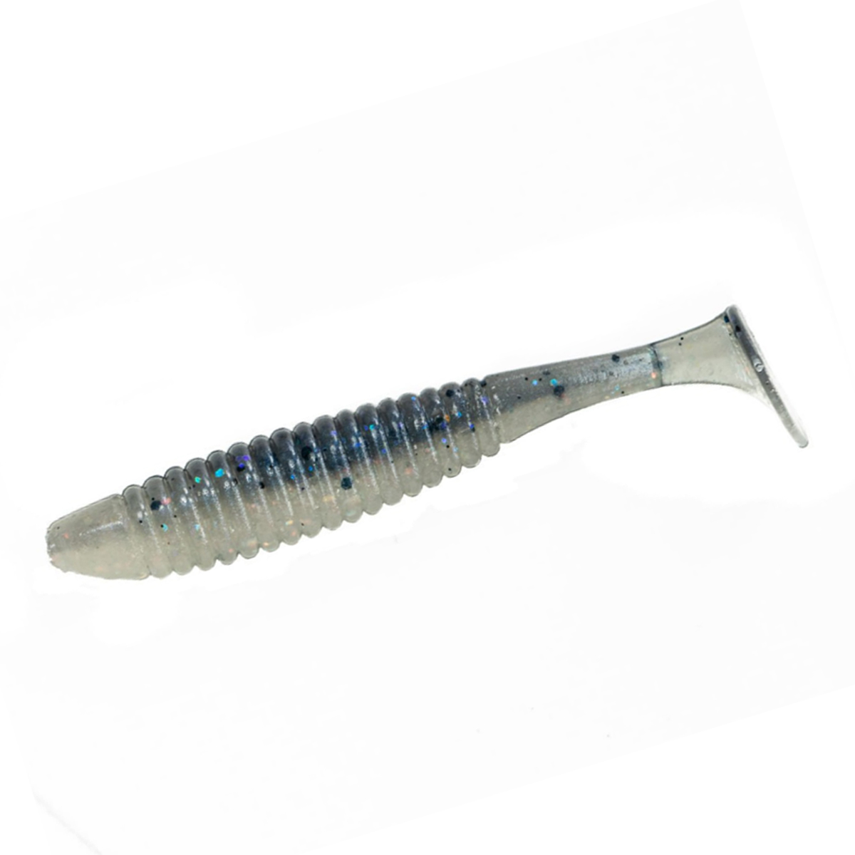 Силікон Angry Baits Shiner 3" 6pc #04 White Mouse UV