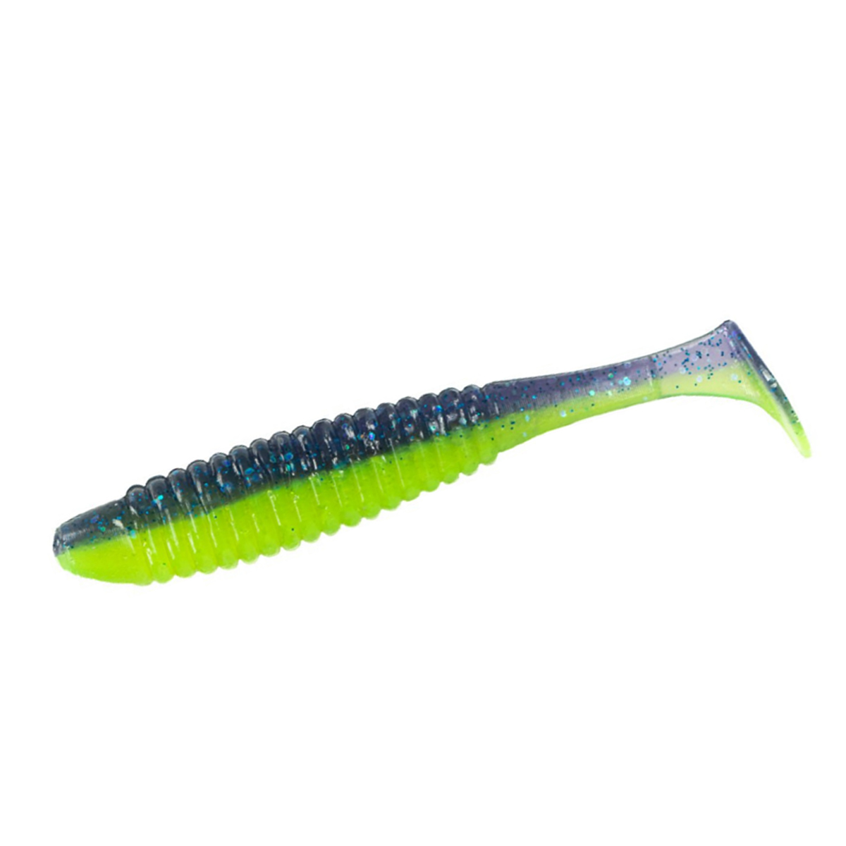 Силікон Angry Baits Shiner 3" 6pc #05 Acid Violet UV
