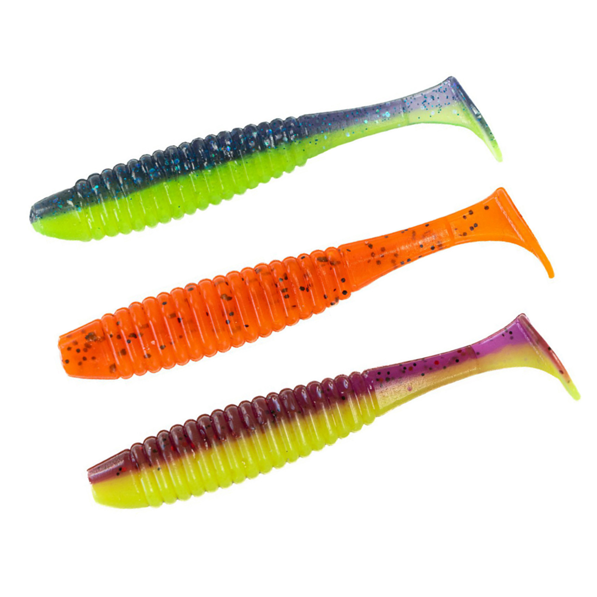 Силікон Angry Baits Shiner 3" 6pc #35 AB MIX9