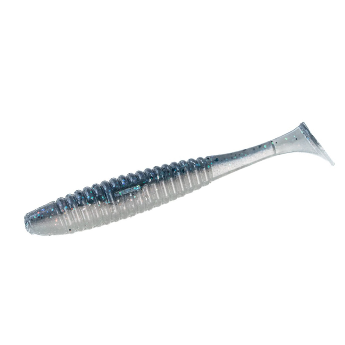 Силікон Angry Baits Shiner 4" 4pc #04 White Mouse UV