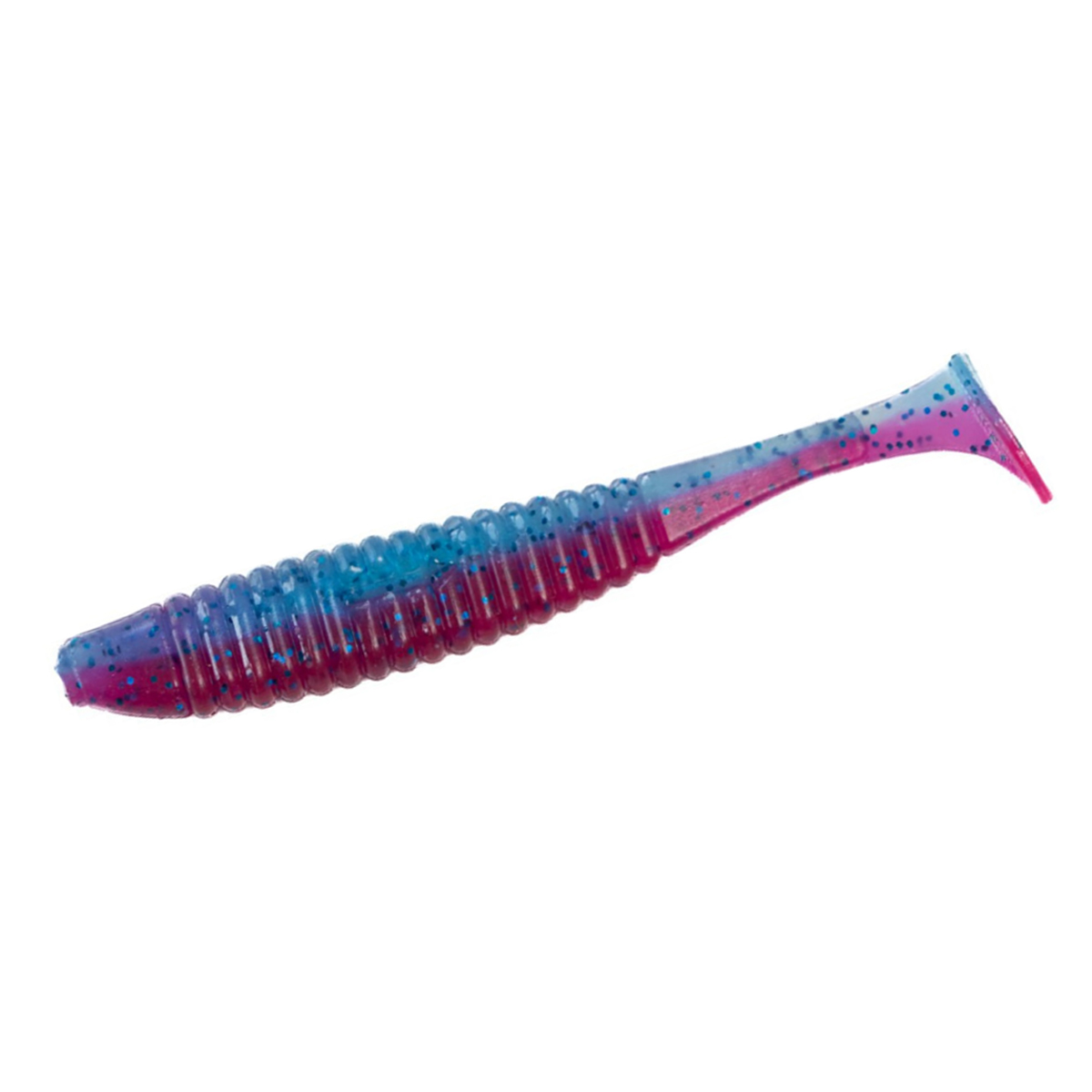 Силікон Angry Baits Shiner 4" 4pc #51 Clear Morning Dawn UV