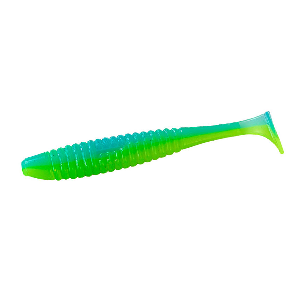 Силікон Angry Baits Shiner 4" 4pc #14 Patriot UV