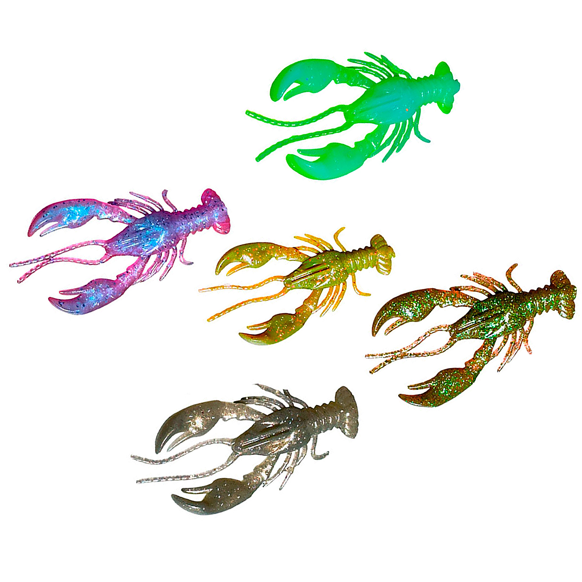 Силікон Angry Baits Kraken 2.8" 5pc #AB MIX28