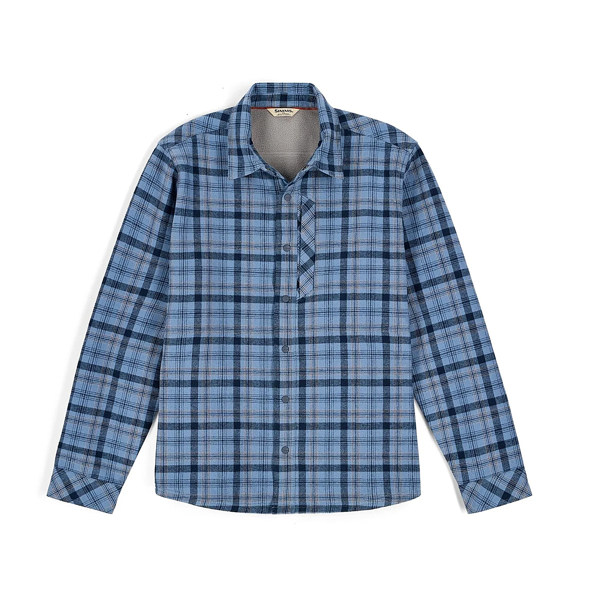 Сорочка Simms Coldweather Shacket Schooner Plaid: Albacore M