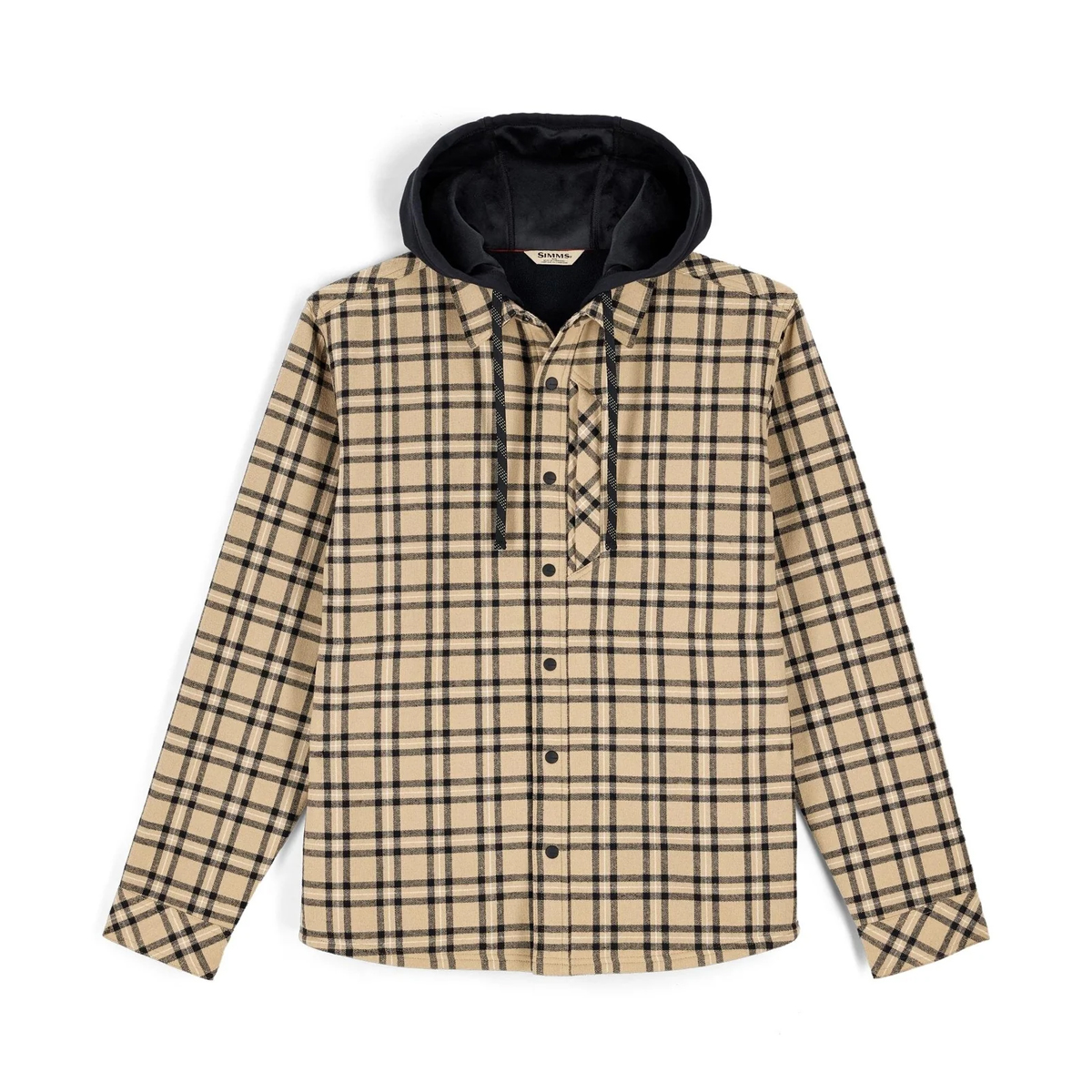 Сорочка Simms Coldweather Hooded Shacket Wakemup Plaid: Cork XL