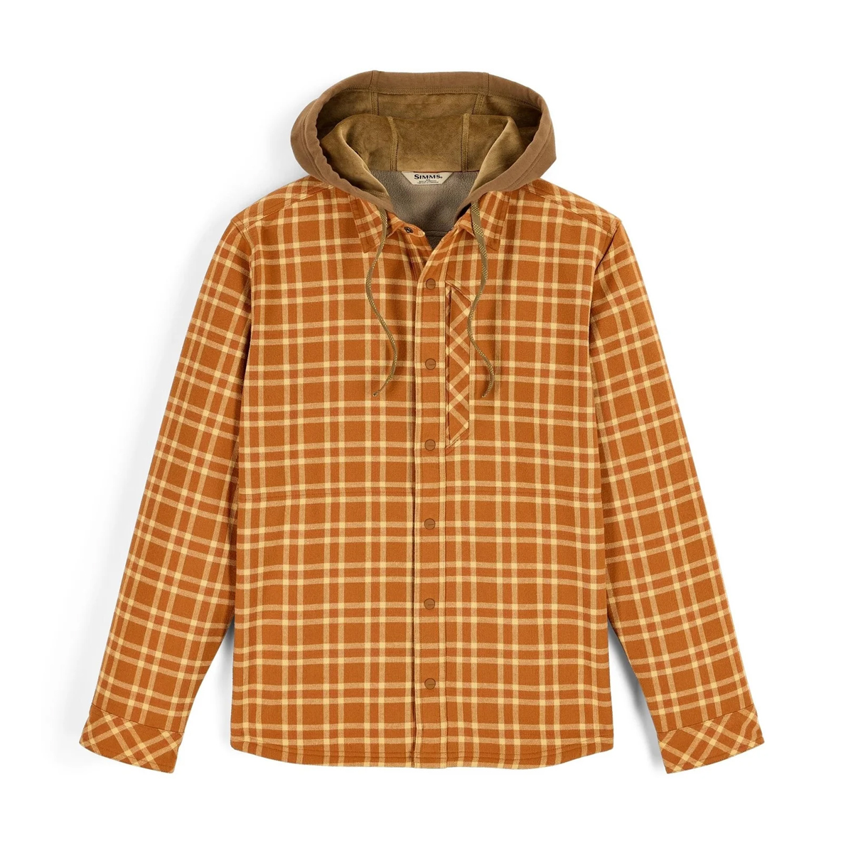 Сорочка Simms Coldweather Hooded Shacket Wkmup Pld Stonefly S