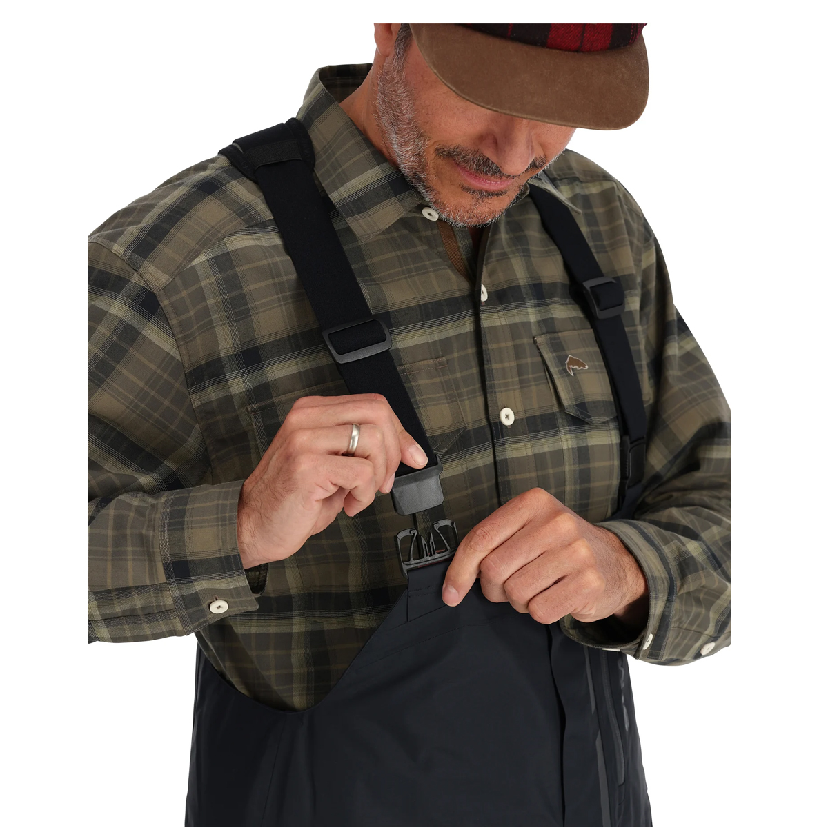Комбинезон Simms Challenger Insulated Bib Black M фото 4