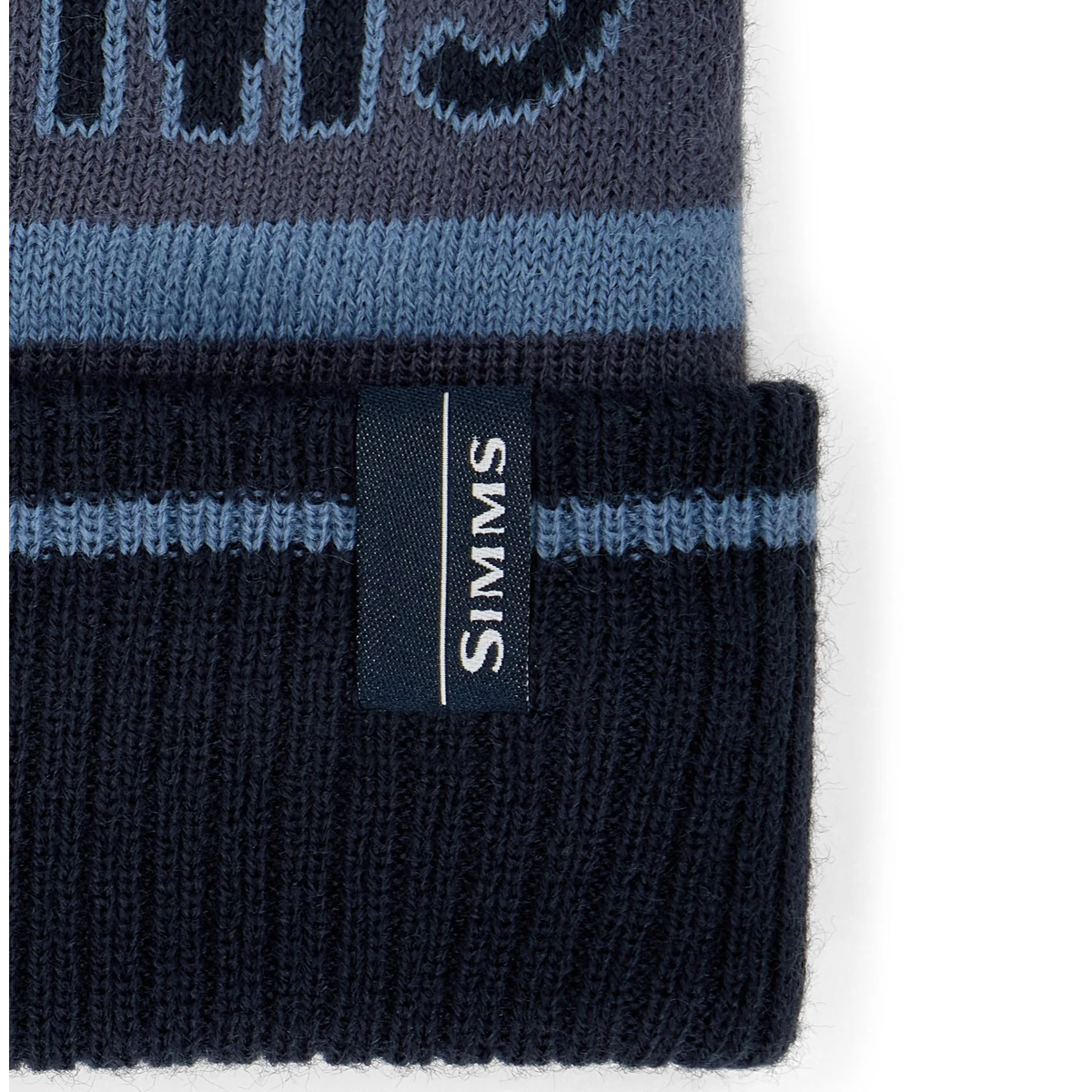 Шапка Simms Tip-Up Pom Beanie Huckleberry фото 3