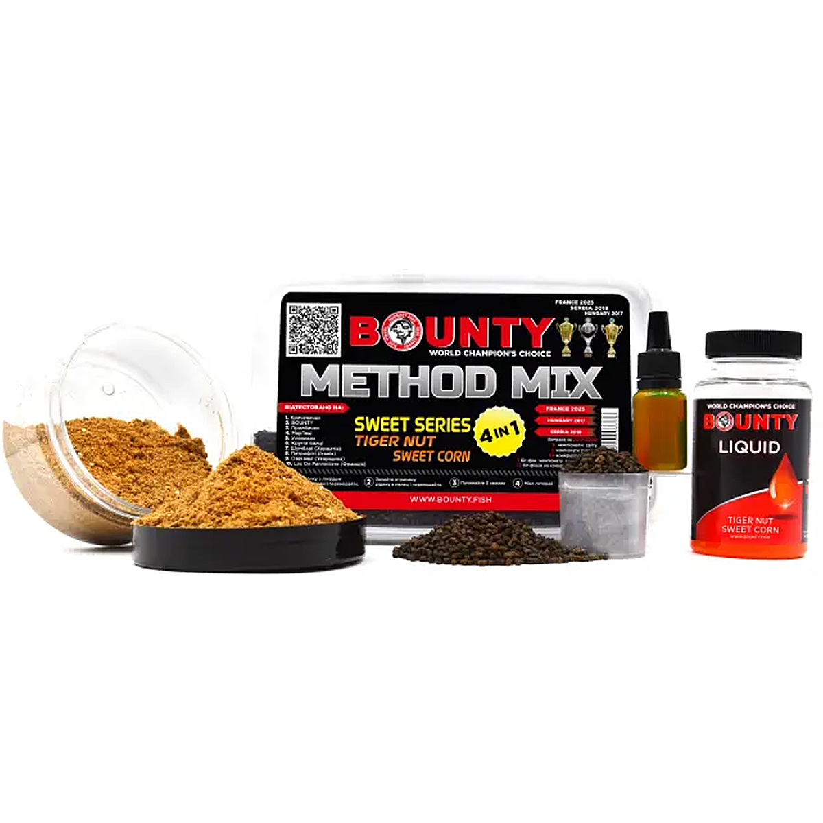 Прикормка Bounty Method Mix4in1 Krill/Tiger Nut