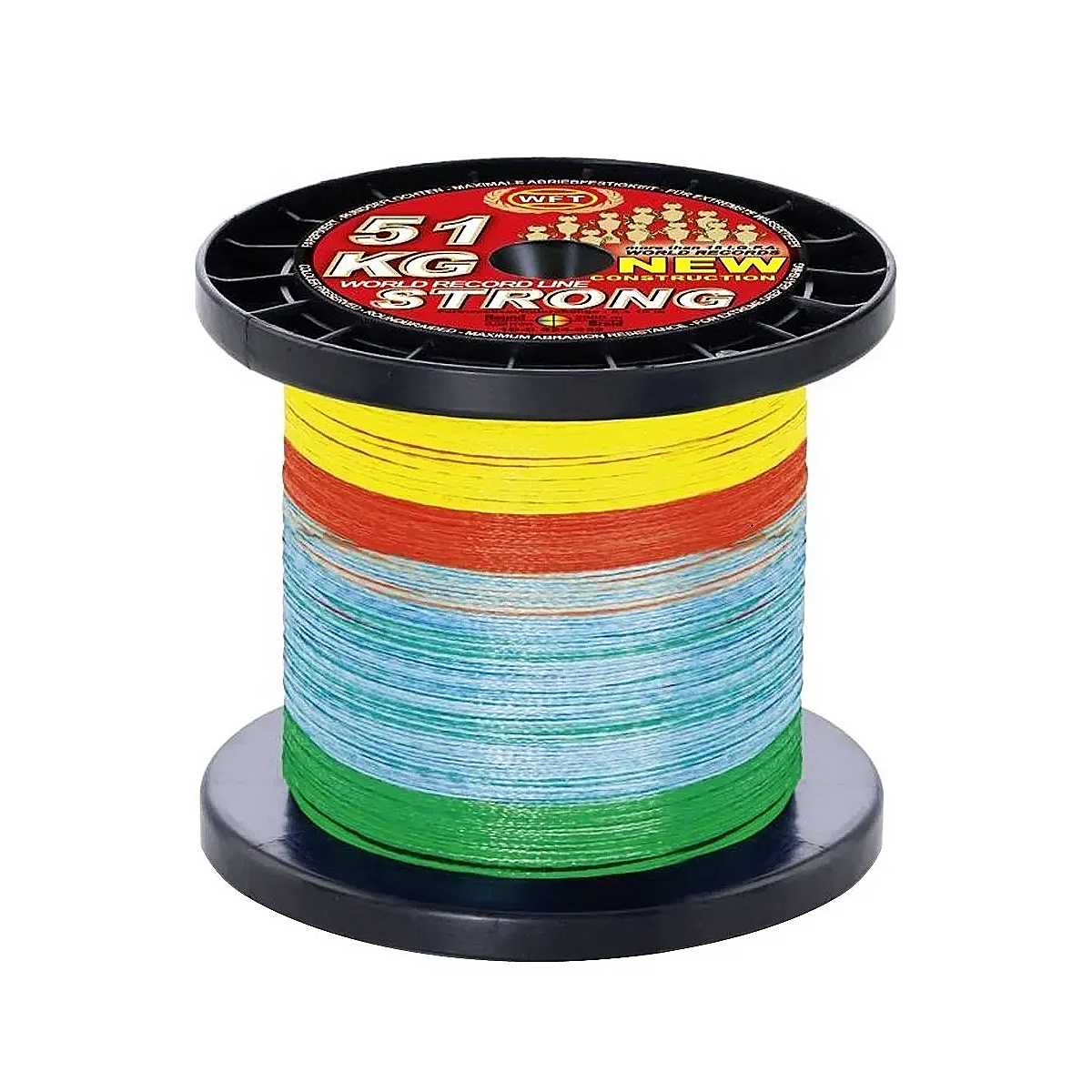 Шнур WFT New Strong Multicolor 300m 22kg