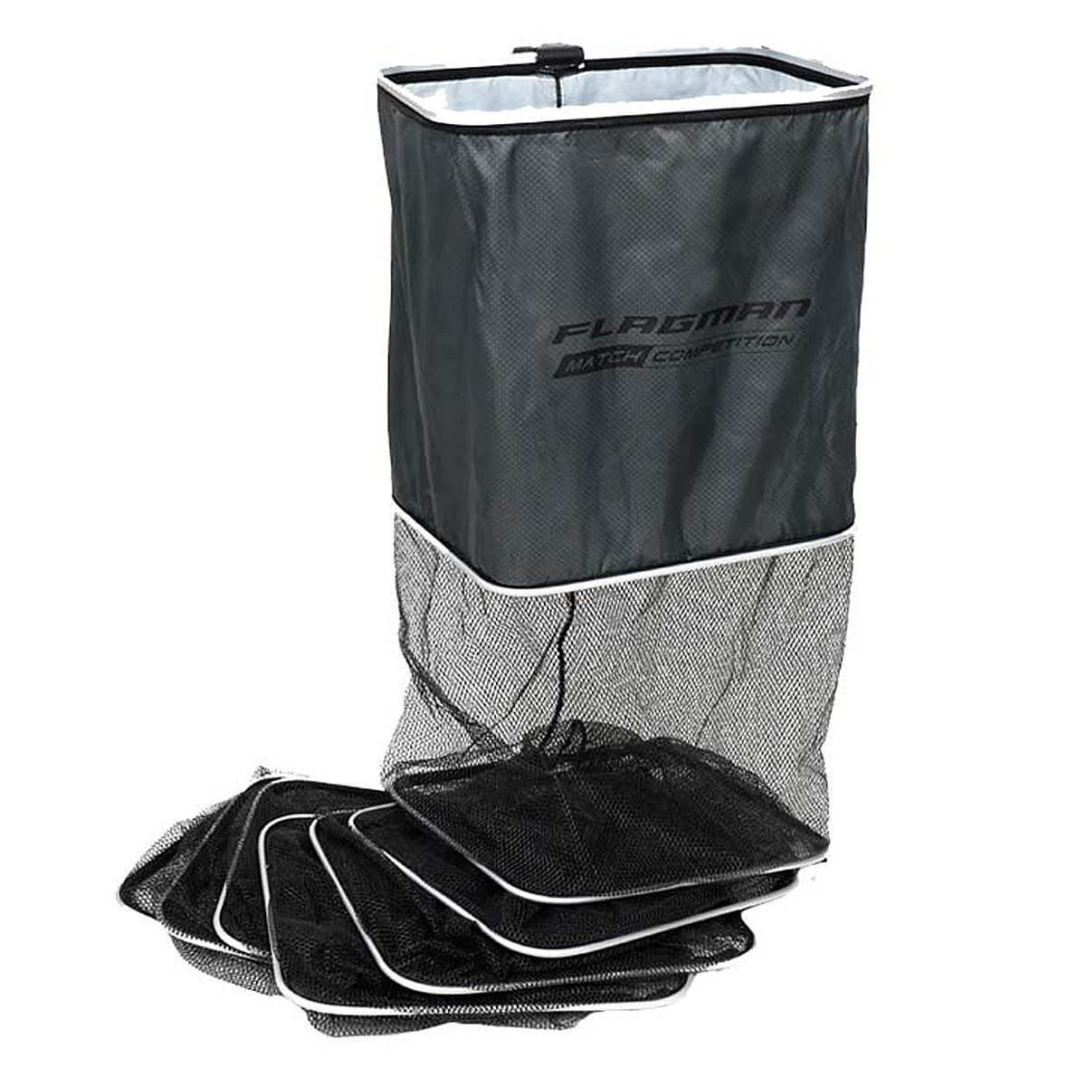 Садок прямокутний 50x40cm Rubber mesh 4m