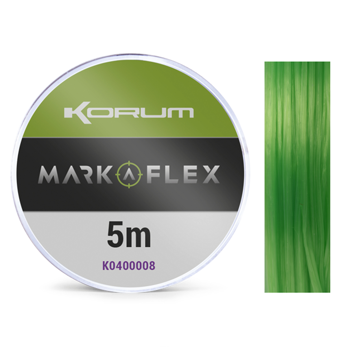 Маркерна гума Korum Fluoro Green 5m