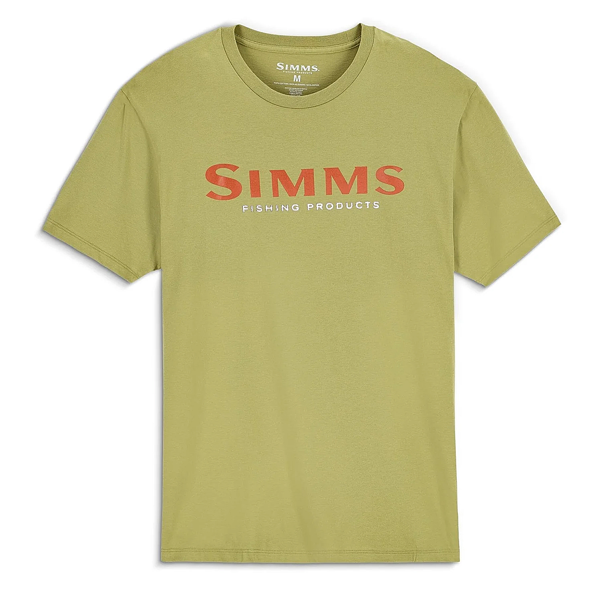 Футболка Simms Logo T-shirt Tent Green S