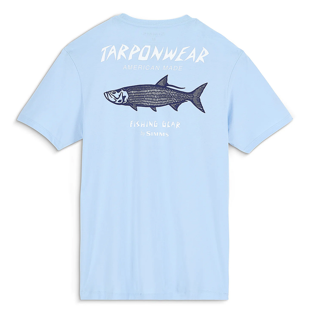 Футболка Simms Tarponwear T-Shirt Sky Blue M фото 3