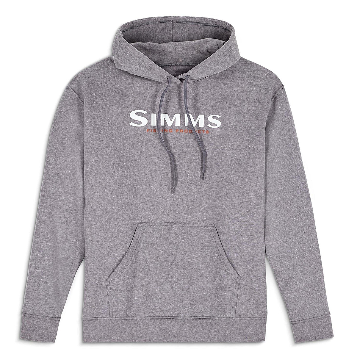 Худи Simms Logo Hoody Grey Heather S