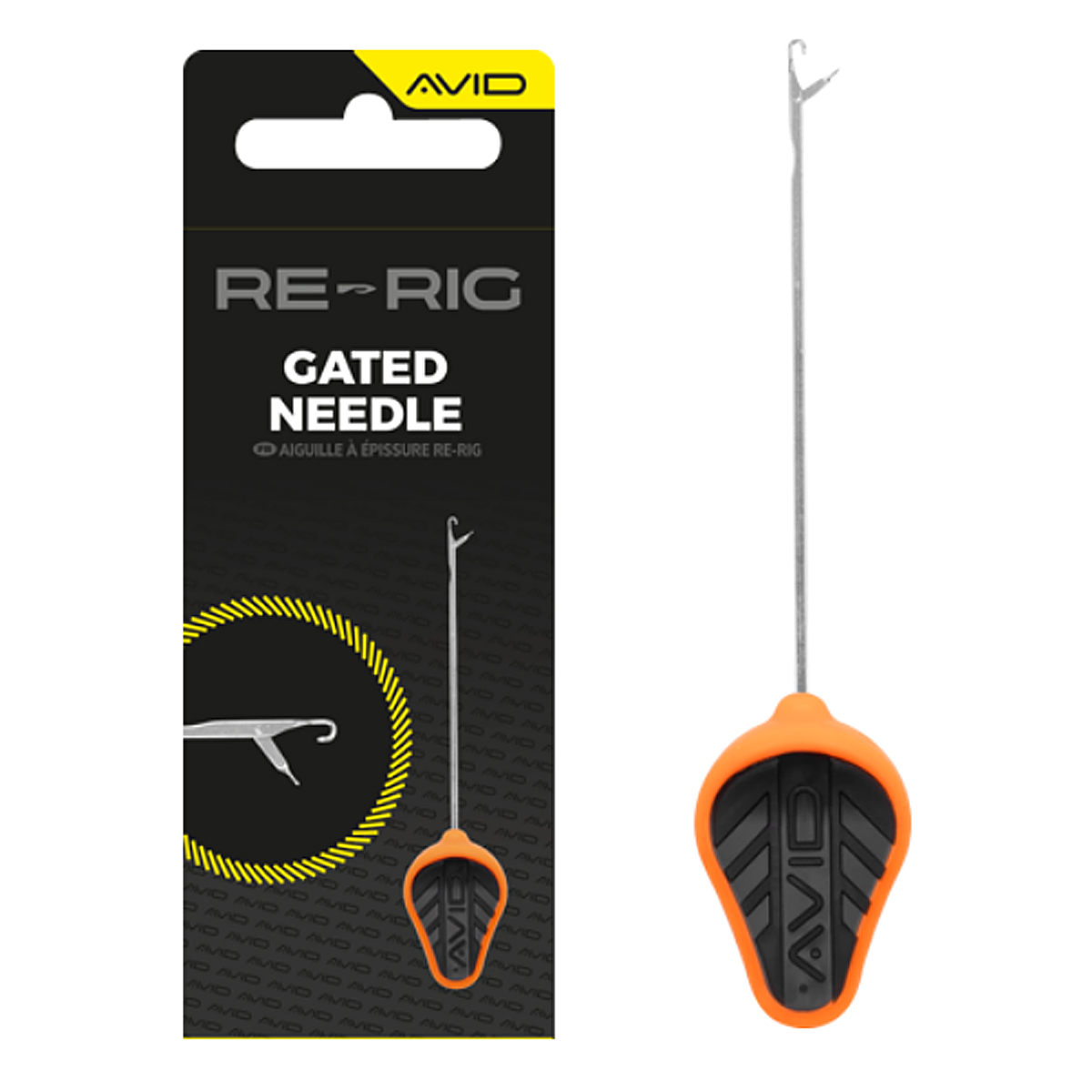 Голка Avid Carp Re-Rig Gated Needle Orange