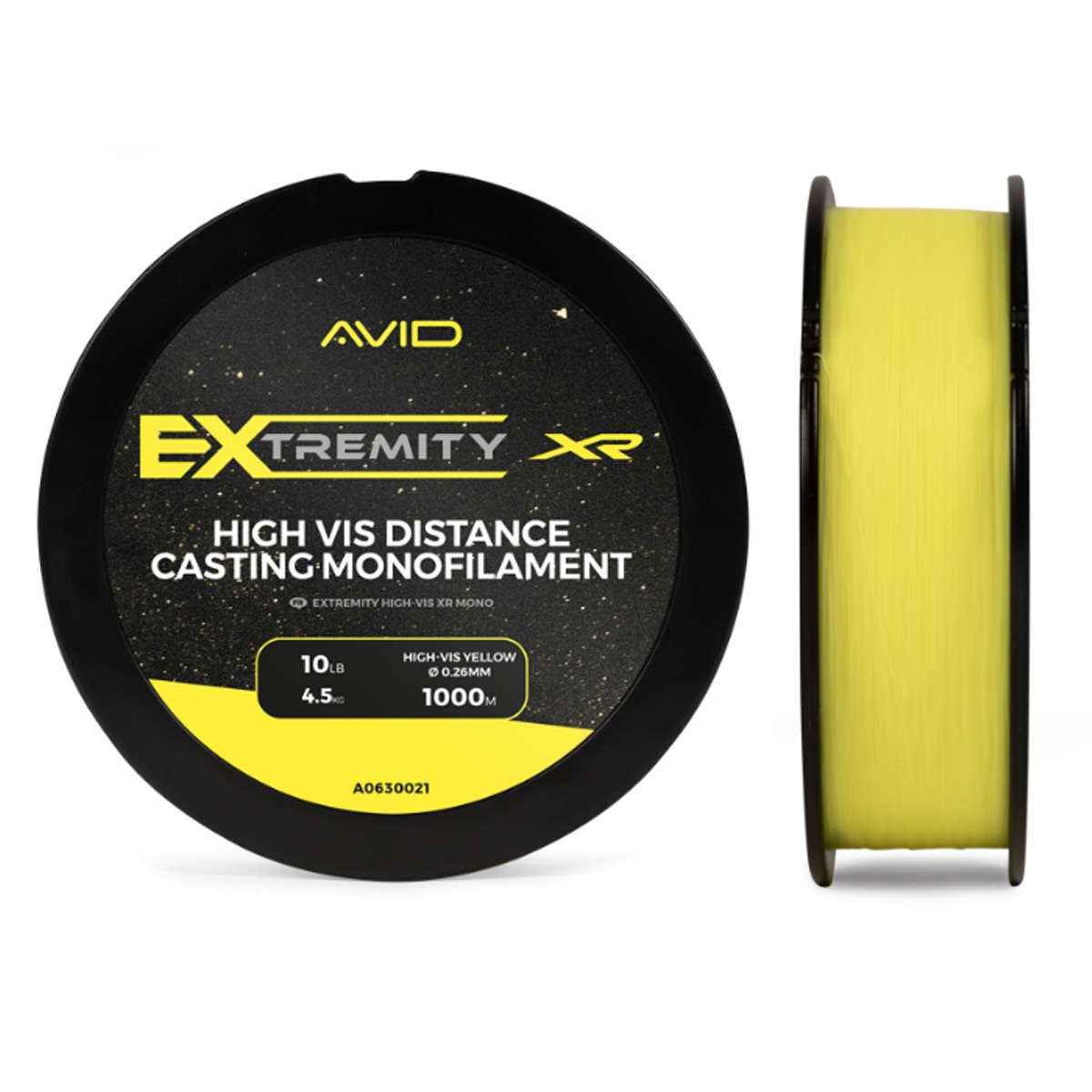 Жилка Avid Carp Extremity Hi-Vis XR Mono 0.26mm 4.5kg 1000m