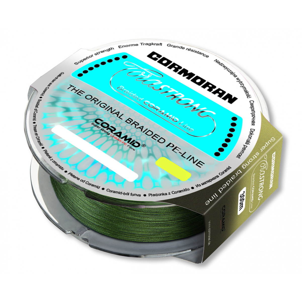 Шнур Cormoran Corastrong Green 300m 13.5kg 0.23mm