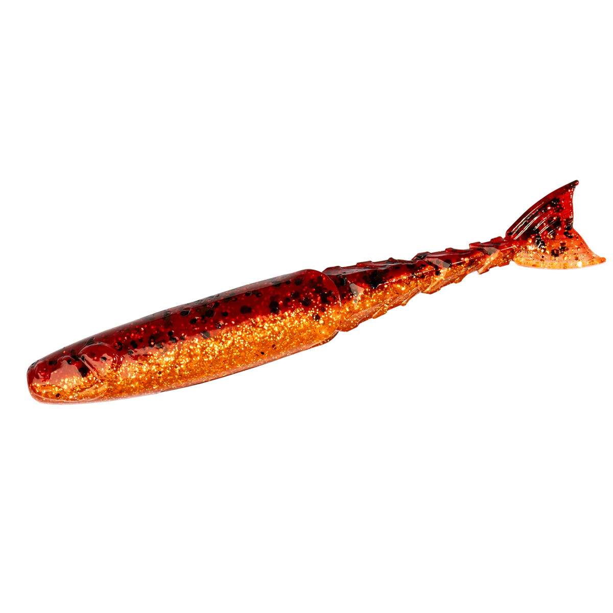 Плавающий силикон ZMAN Chattershad 3.5" 5pc #Fire Craw