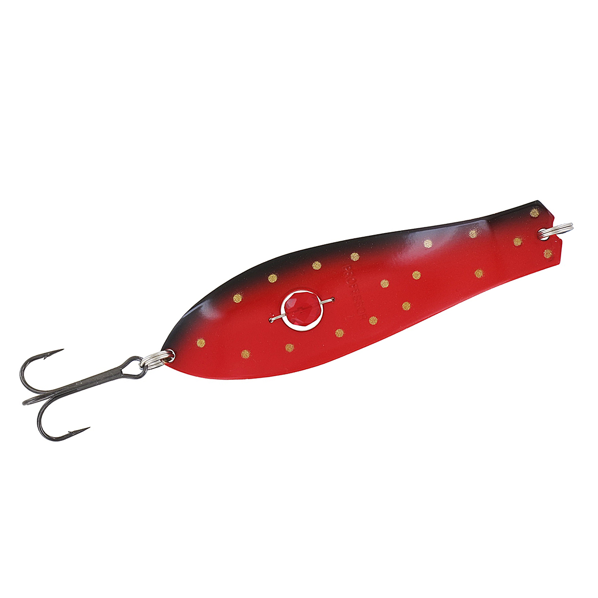 Блесна Kuusamo Professor 2 90mm 26g бусинка #BL/FR/G-S UV