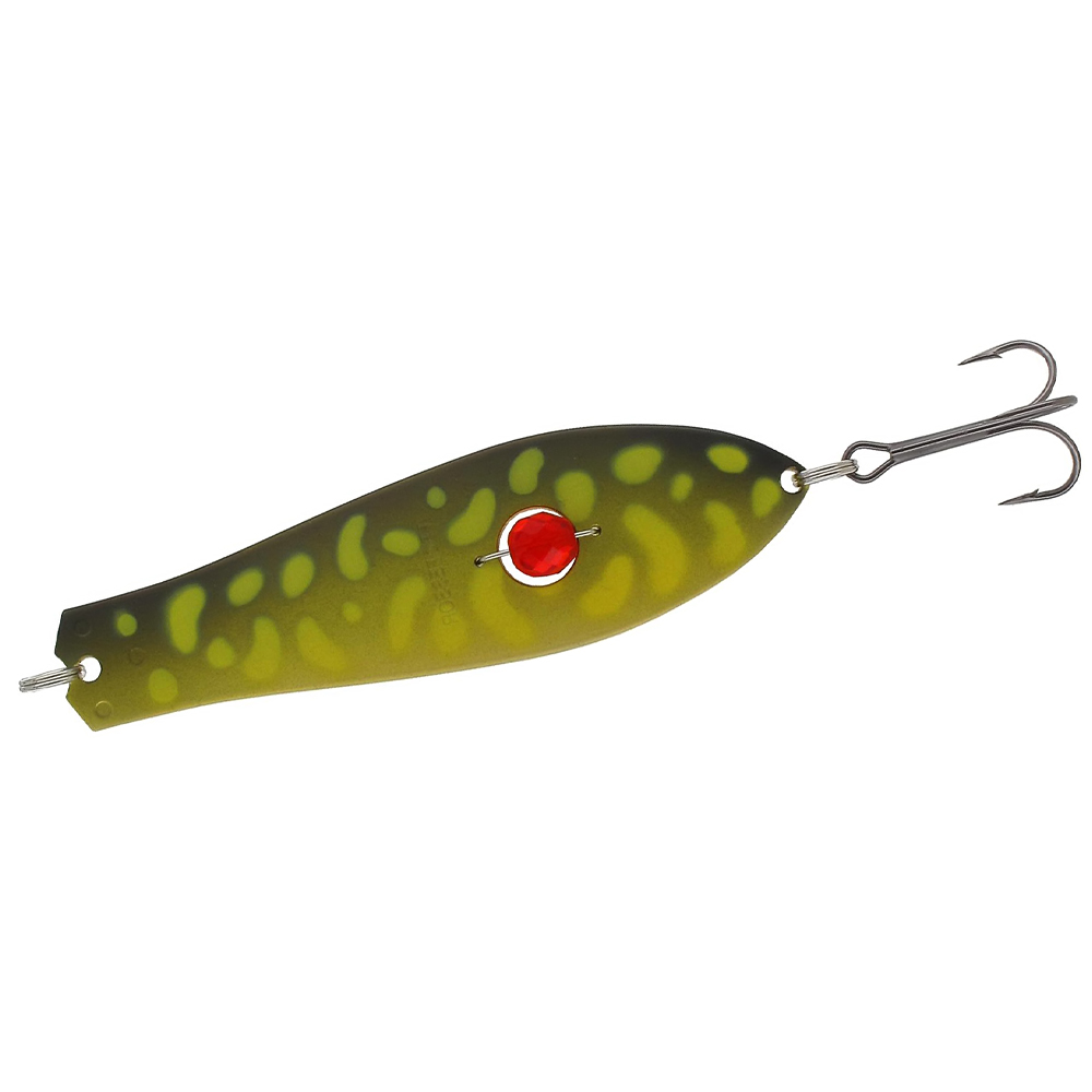 Блешня Kuusamo Professor 2 90mm 26g бусинка #BL/FR/G-S UV фото 2