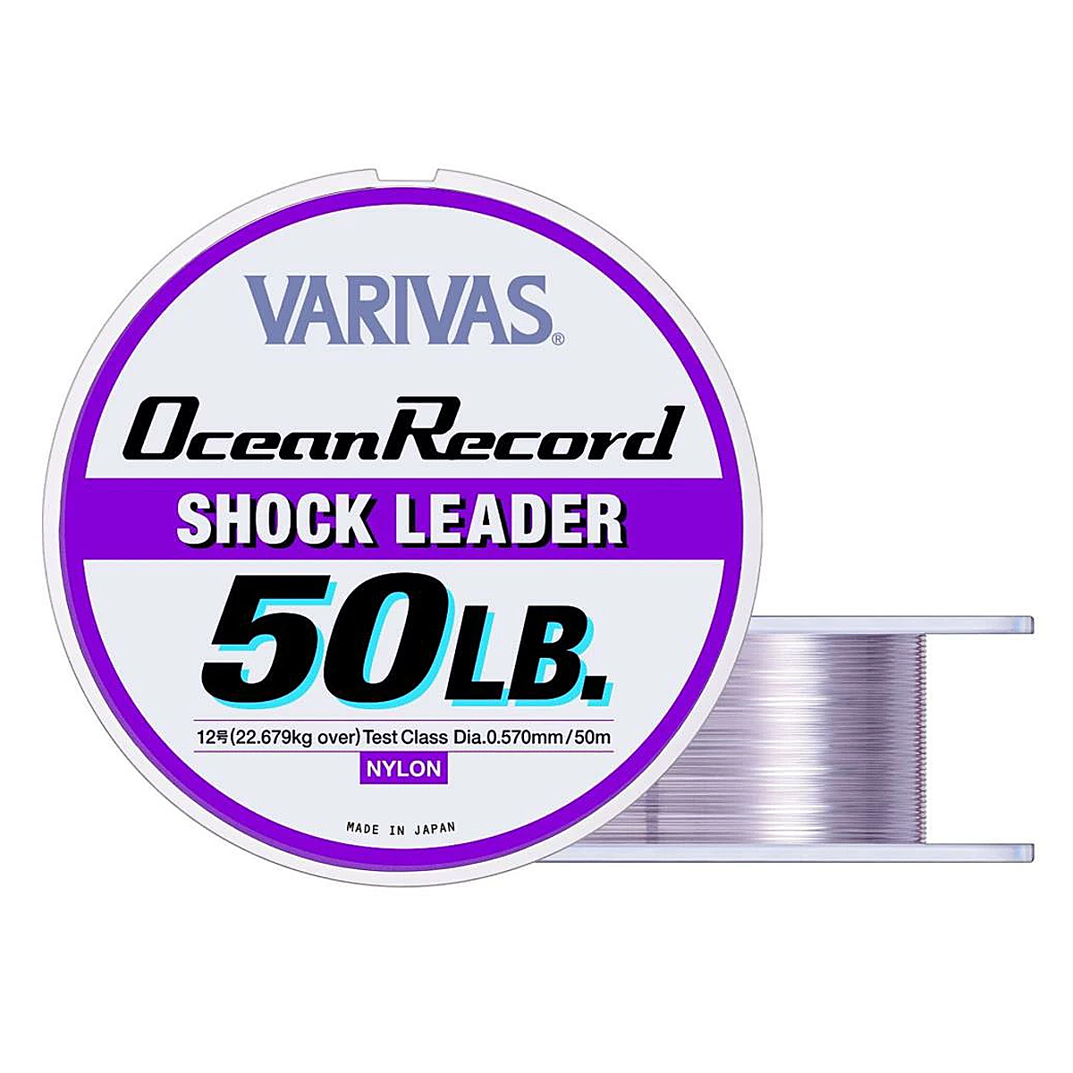 Моношоклідер Varivas Ocean Record 50m 70lb 31.75kg 0.7mm фото 2