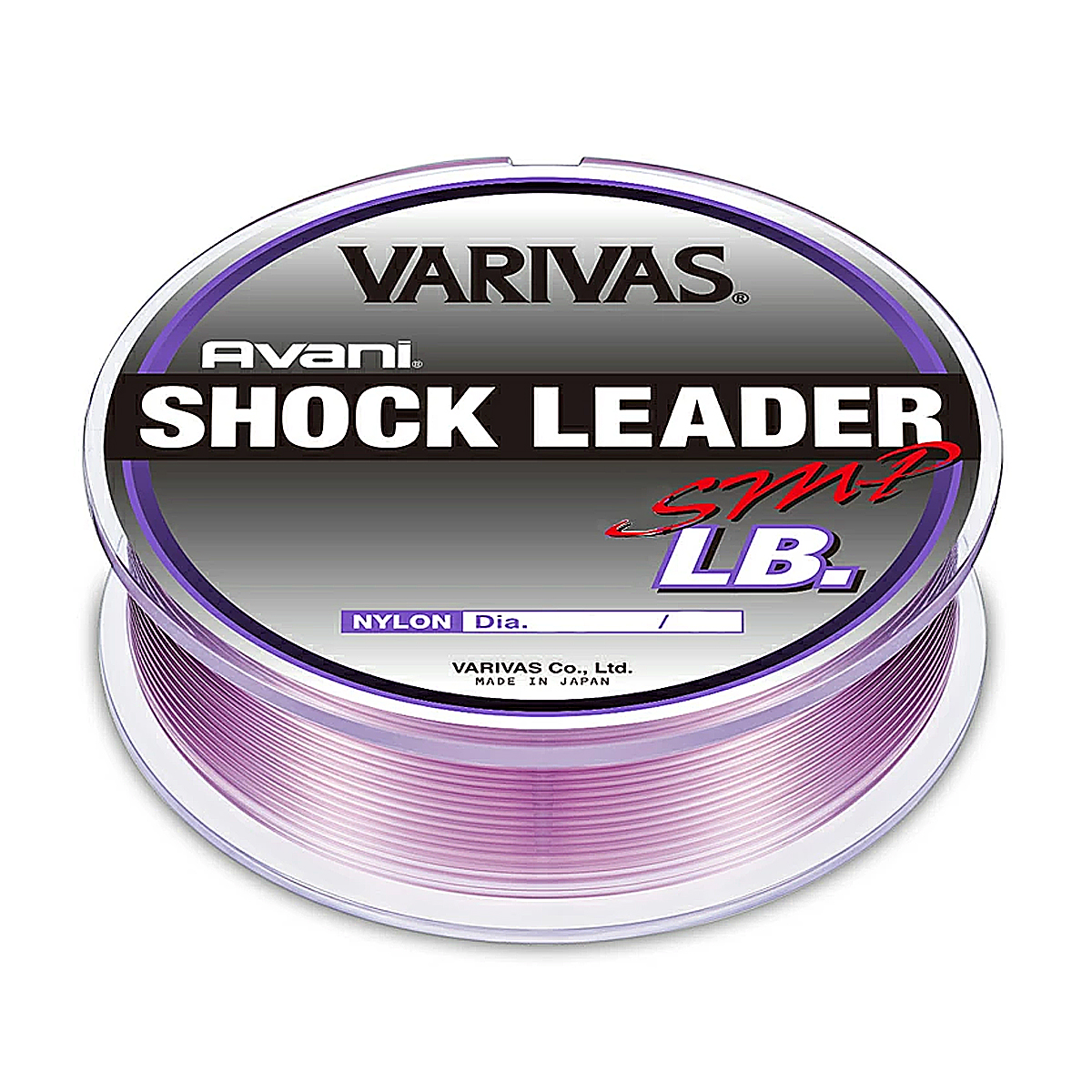 Моношоклідер Varivas Avani Shock Leader SMP Nylon 50m 40LB 18.1kg 0.56mm
