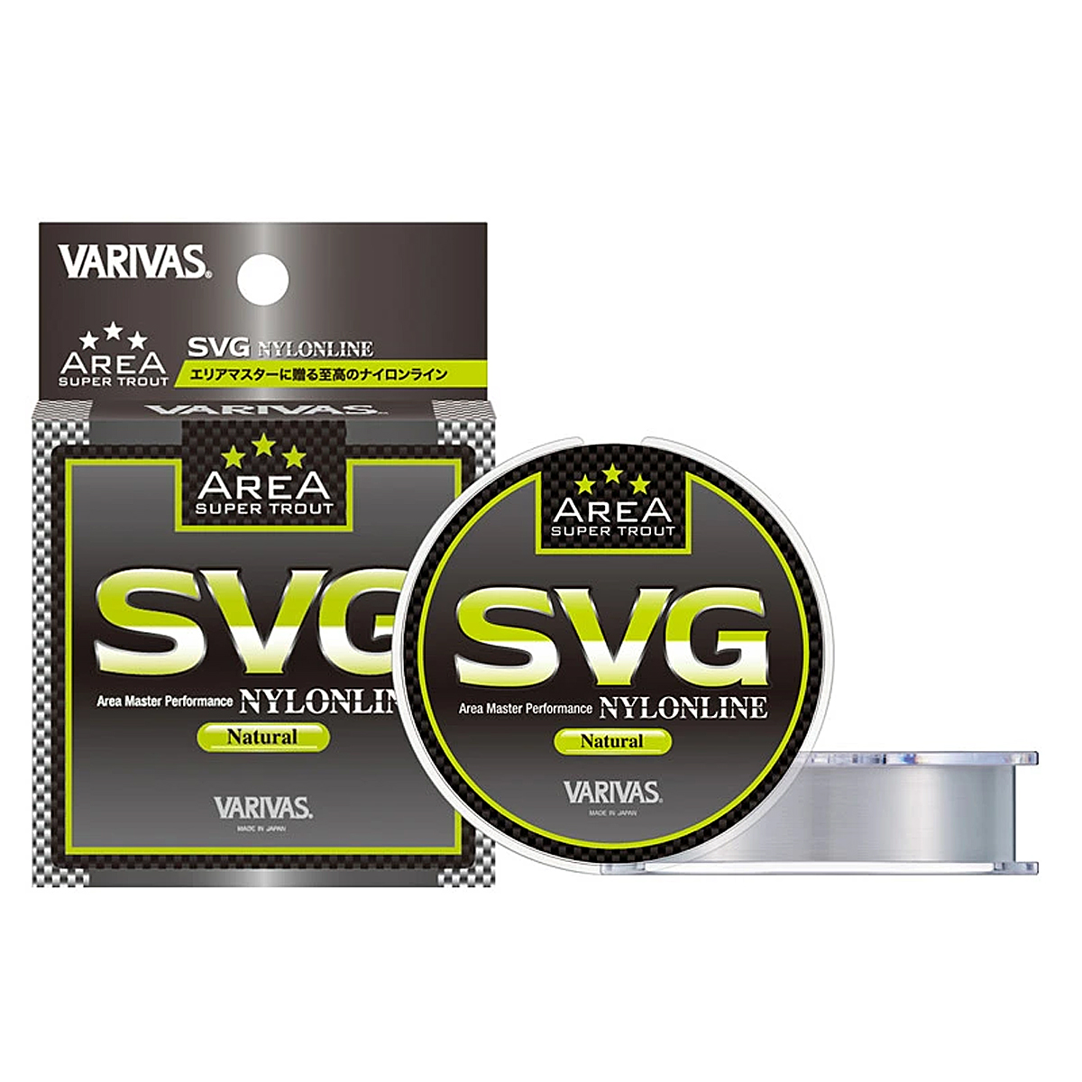 Жилка Varivas Super Trout Area SVG Nylon Natural 150m 0.91kg 0.098mm