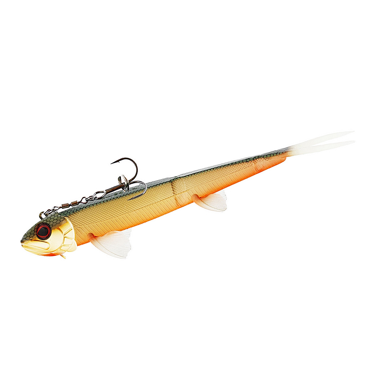 Силикон Westin TwinTeez Pelagic V-TAIL R'N'R 21cm 70g #Hot Olive