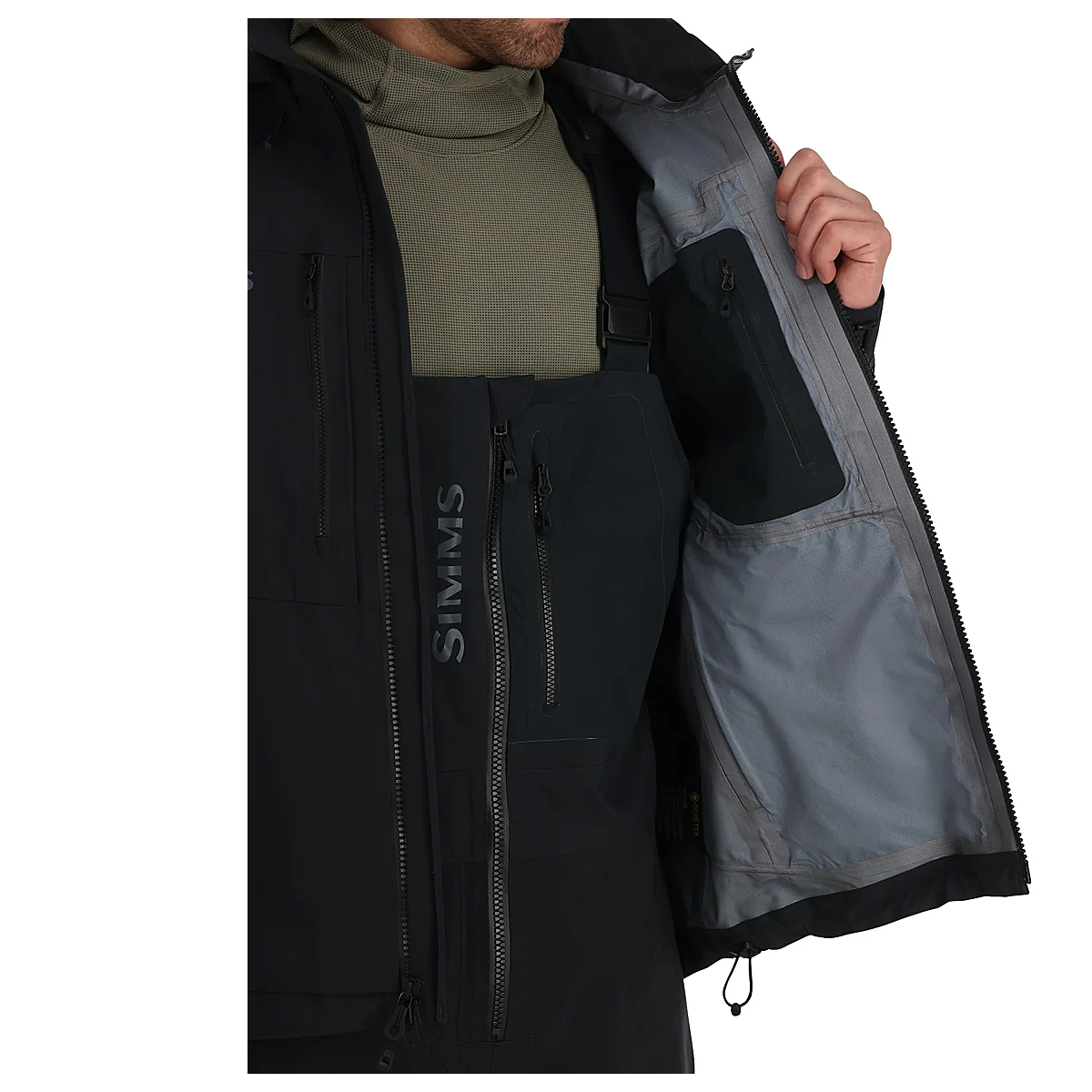 Куртка Simms ProDry GORE-TEX Jacket New Black M фото 5