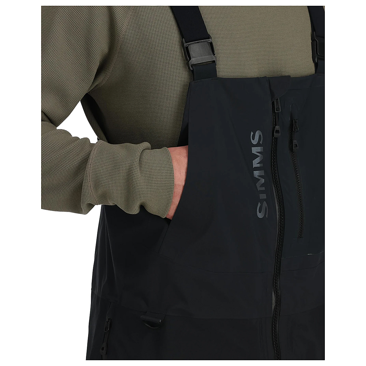 Комбинезон Simms ProDry GORE-TEX Bib New Black S фото 5