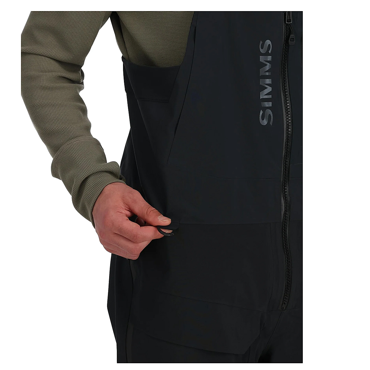 Комбинезон Simms ProDry GORE-TEX Bib New Black S фото 7