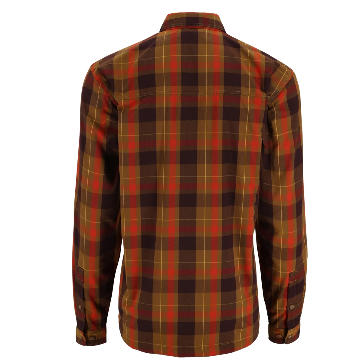Рубашка Simms ColdWeather Shirt Bronzeback Logan Plaid L фото 3