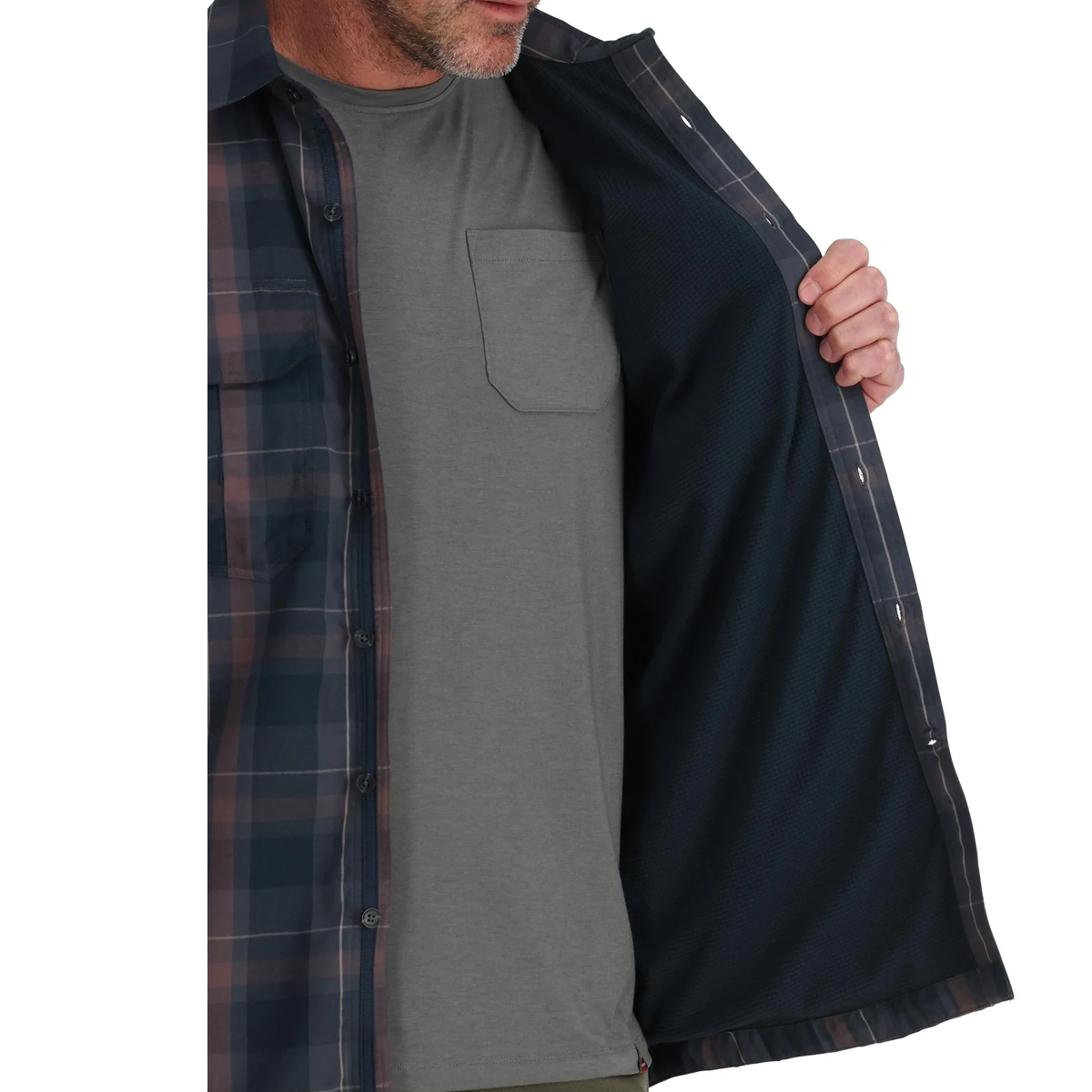 Сорочка Simms ColdWeather Shirt Selvedge Logan Plaid S фото 5