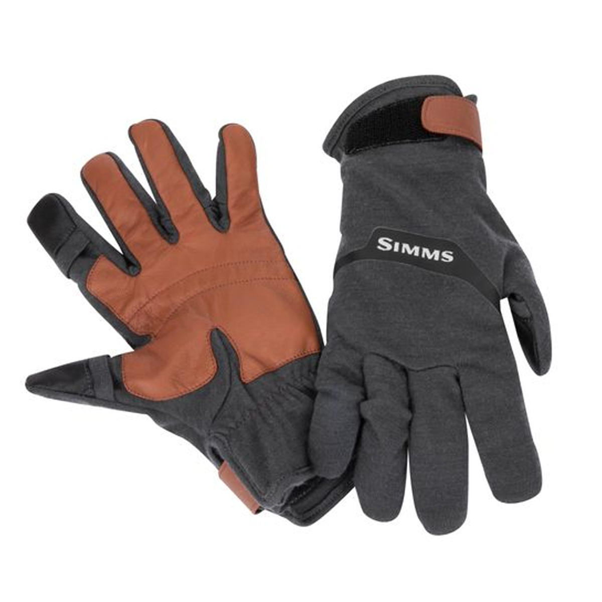 Перчатки Simms LW Wool Tech Glove Carbon XS