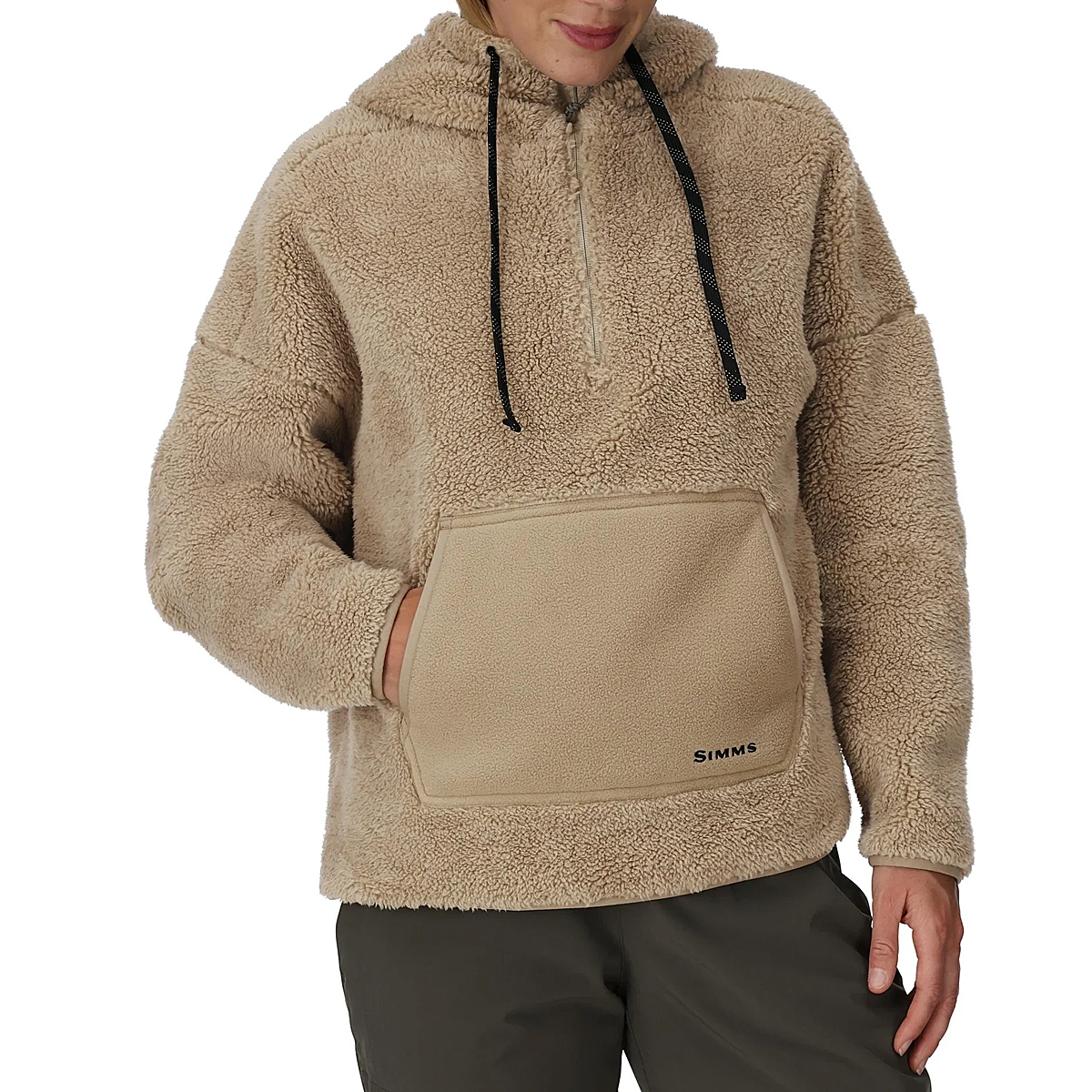 Худі жіноче Simms Women's Coldweather Fleece Stone XS фото 4