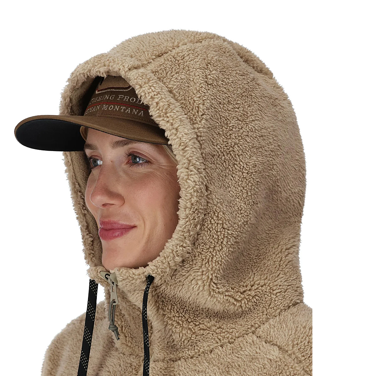 Худі жіноче Simms Women's Coldweather Fleece Stone XS фото 5