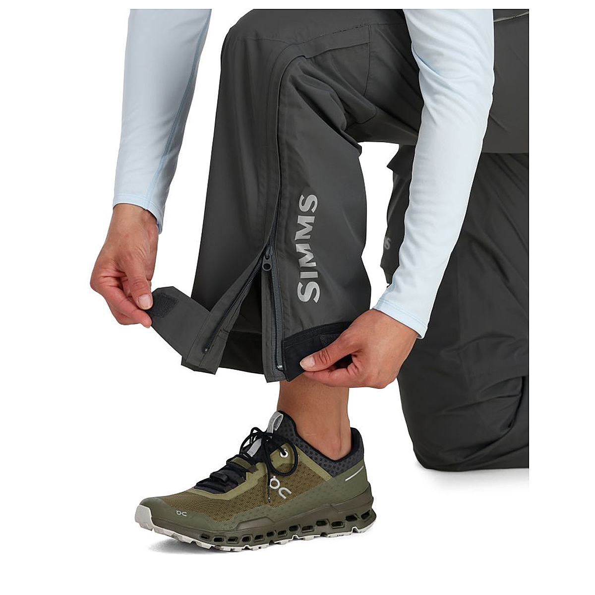 Комбинезон женский Simms Wms Challenger Bib Slate L фото 6
