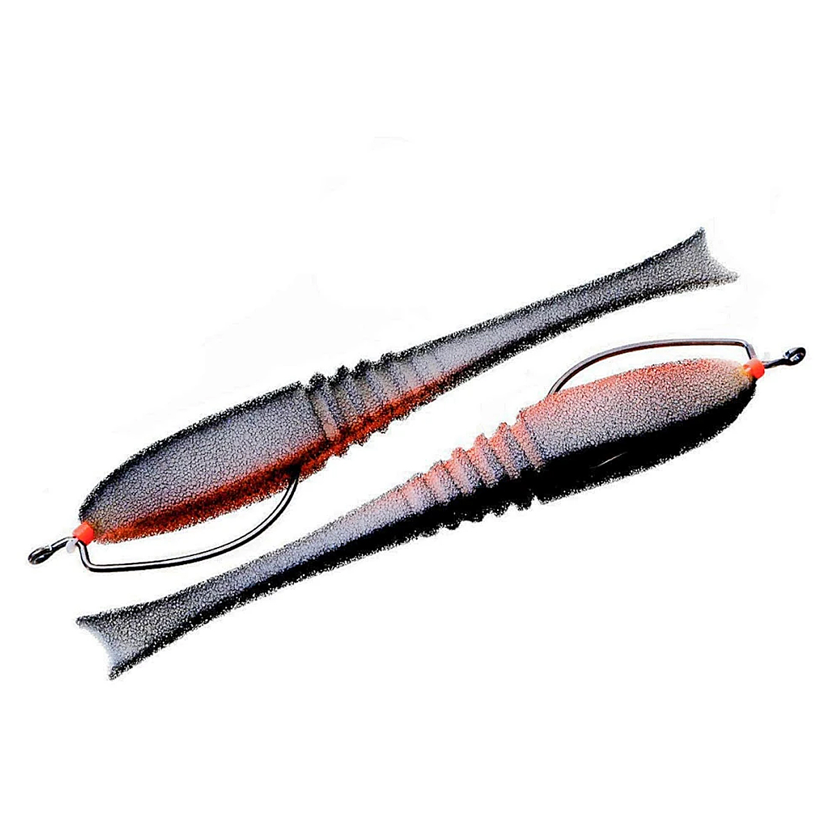 Рибка поролонова ПрофМонтаж Dancing Fish 4" reverse tail offset #301 5pc